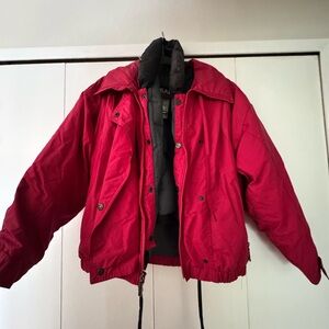 Hot Pink Head Ski Jacket